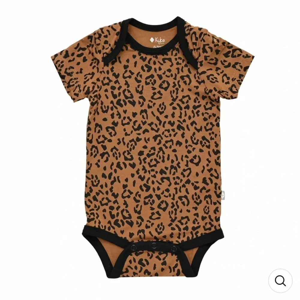 Kyte Baby SS bodysuit leopard - Picture 1 of 3